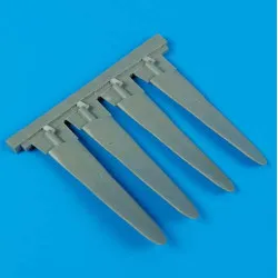 Quickboost 32057 1/32 P-51d Mustang Propeller Accessories For Aircraft