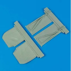 Quickboost 32061 1/32 P-51b Mustang Undercarriage Covers Accessories Kit