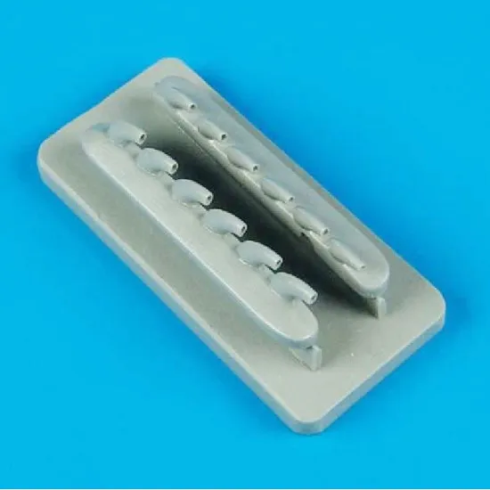 Quickboost 32093 1/32 P-51b Mustang Exhaust Accessories For Aircraft