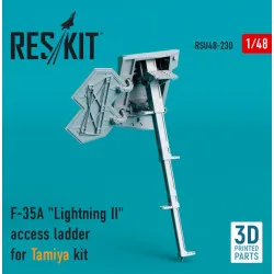 Reskit Rsu48-0230 1/48 F35a Lightning Access Ladder For Tamiya Kit 3d Printing