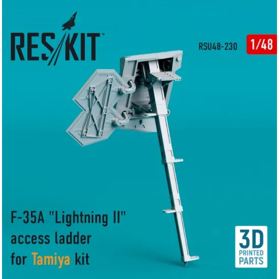 Reskit Rsu48-0230 1/48 F35a Lightning Access Ladder For Tamiya Kit 3d Printing