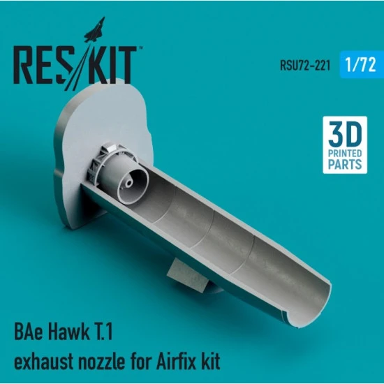 Reskit Rsu72-0221 1/72 Bae Hawk T.1 Exhaust Nozzle For Airfix Kit 3d Printing