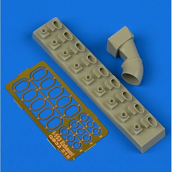 Quickboost 32215 1/32 I-153 Chaika Exhaust Accessories For Aircraft