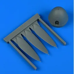 Quickboost 32256 1/32 Bf 109g-10/K Propeller Accessories For Aircraft