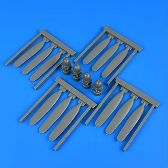 Quickboost 32258 1/32 B-24j Liberator Propeller Accessories For Aircraft