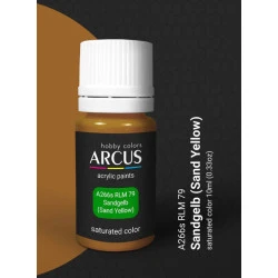 Arcus A266 Acrylic Paint Rlm 79 Sandgelb Saturated Color