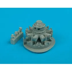 Quickboost 48045 1/48 F4u-4b Corsair Engine For Academy Accessories For Aircraft