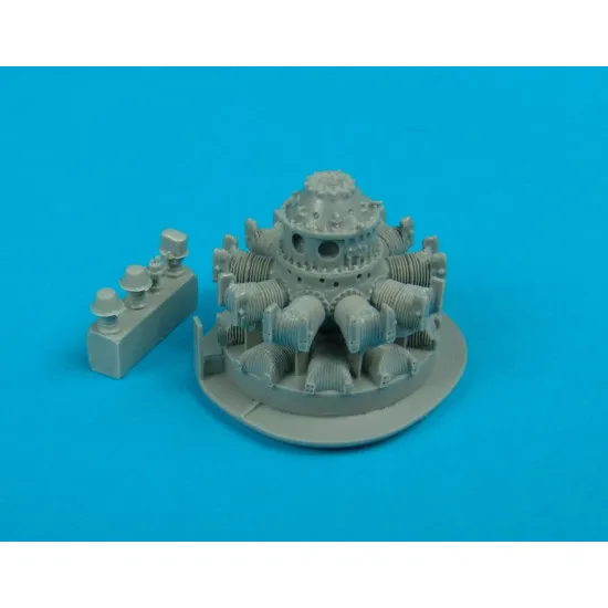 Quickboost 48045 1/48 F4u-4b Corsair Engine For Academy Accessories For Aircraft