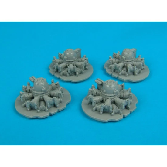 Quickboost 48048 1/48 B-24 Liberator Engines For Revell Or Monogram Accessories
