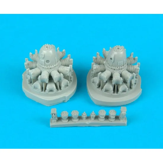Quickboost 48057 1/48 B-26 Marauder Engines For Monogram Accessories Kit