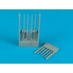 Quickboost 48080 1/48 P-61a Black Widow Gun Barrels For Monogram Accessories Kit