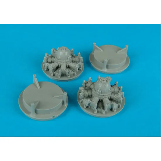 Quickboost 48081 1/48 C-47 Dakota Engines For Monogram Accessories For Aircraft