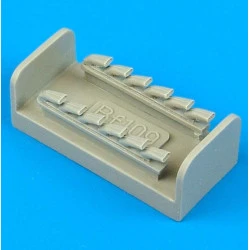 Quickboost 48098 1/48 Bf 109g/K Exhaust For Fujimi Accessories For Aircraft