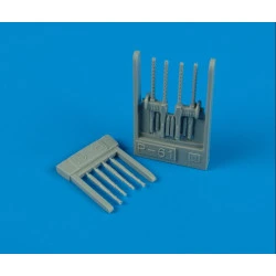 Quickboost 48100 1/48 P-61b Black Widow Gun Barrels For Monogram Accessories Kit