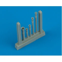 Quickboost 48114 1/48 P-38m Lightning Gun Barrels For Academy Accessories Kit