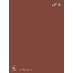 Arcus A358 Acrylic Paint Royal Air Force Red Saturated Color