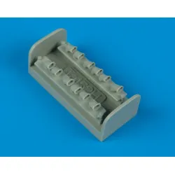 Quickboost 48132 1/48 Ta 152h Exhaust For Dragon Or Italeri Accessories Kit