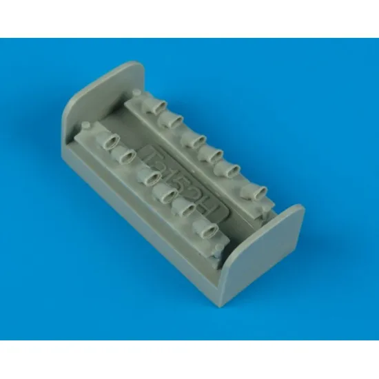 Quickboost 48132 1/48 Ta 152h Exhaust For Dragon Or Italeri Accessories Kit