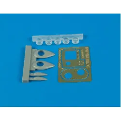 Quickboost 48146 1/48 Spitfire Pr Xi Cameras For Hasegawa Accessories For Aircraft