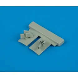 Quickboost 48157 1/48 F4u-2 Corsair Exhaust For Night Version For Tamiya Accessories For Aircraft