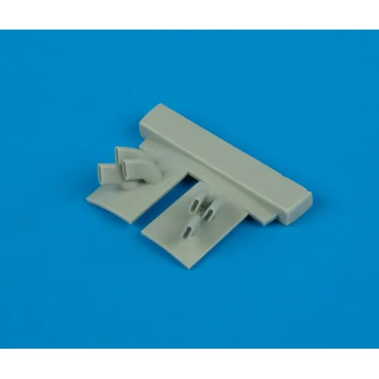 Quickboost 48157 1/48 F4u-2 Corsair Exhaust For Night Version For Tamiya Accessories For Aircraft