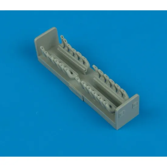 Quickboost 48163 1/48 Bf 110c Exhaust For Eduard Accessories For Aircraft