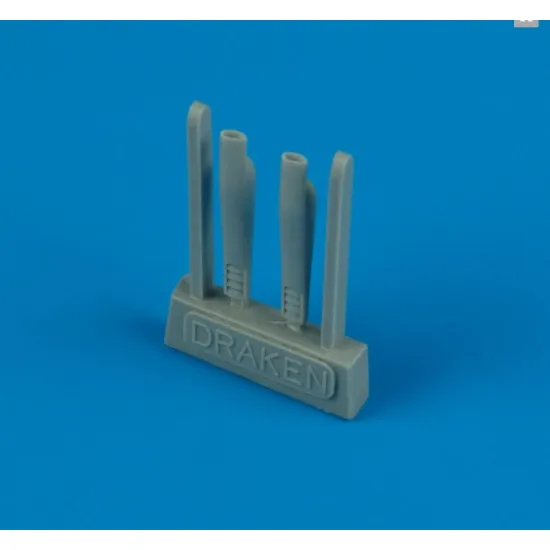 Quickboost 48188 1/48 J-35 Draken Air Scoops For Hasegawa Accessories For Aircraft