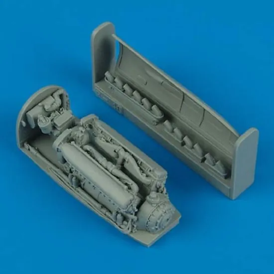 Quickboost 48195 1/48 P-40e Warhawk Engine For Hasegawa Accessories For Aircraft
