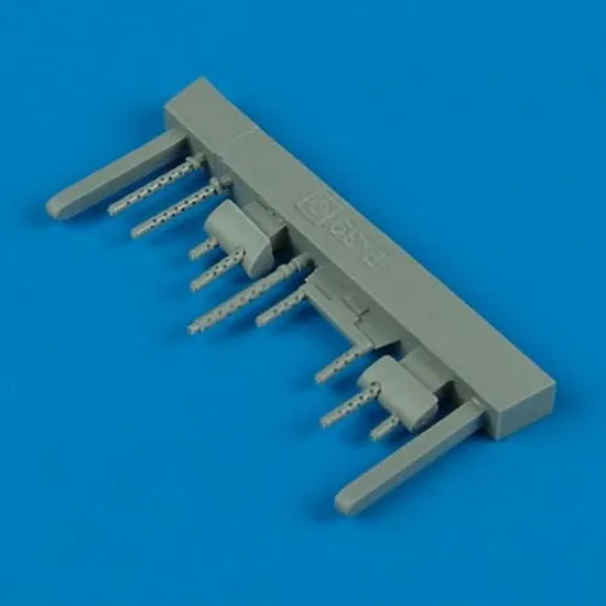 Quickboost 48200 1/48 P-39q Airacobra Gun Barrels For Hasegawa Accessories Kit