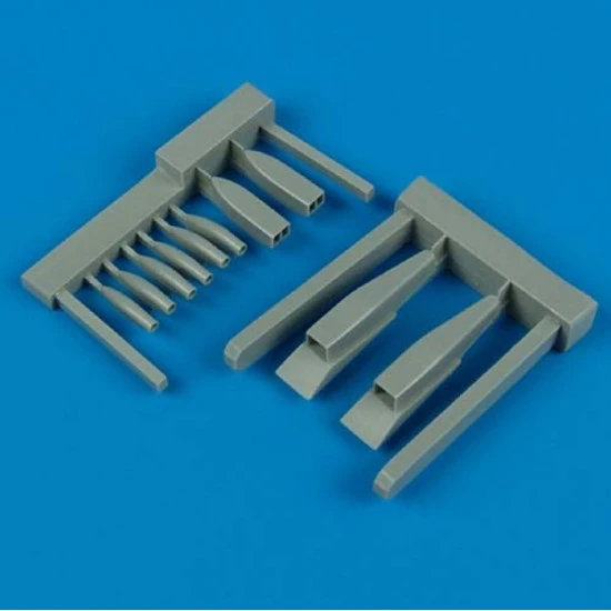 Quickboost 48203 1/48 Su-15 Air Scoops For Trumpeter Accessories For Aircraft