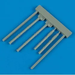 Quickboost 48208 1/48 Wellington Fuel Outlet Pipe Closed Flaps For Trumpeter