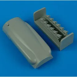 Quickboost 48243 1/48 Seafire Fr 46/47 Cowling And Exhaust For Airfix