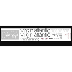 Bsmodelle 144595 1/144 Airbus A350 Virgin Atlantic Decal Model