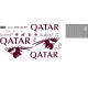 Bsmodelle 144602 1/144 Airbus A350 Qatar Airways Decal Model