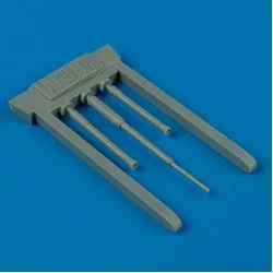 Quickboost 48278 1/48 Ki 61-i Hien Gun Barrels And Pitote Tube For Hasegawa