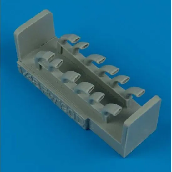 Quickboost 48300 1/48 Fw 190d-9 Exhaust For Eduard Accessories For Aircraft