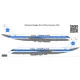 Bsmodelle 144589 1/144 Mc Donnell Douglas Dc 8 Pan Am Decal Model