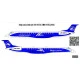 Bsmodelle 144591 1/144 Embraer Emb145 Dniproavia Decal Model