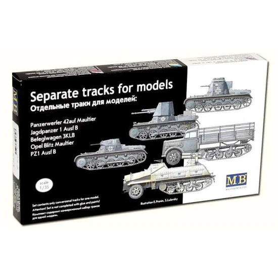 Master Box 3505 1/35 Separate Caterpillar Tracks Plastic Model Kit