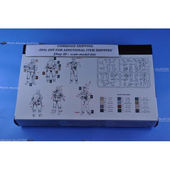Master Box 3510 1/35 German Military Men 1939 1942 Figures Kit
