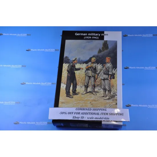 Master Box 3510 1/35 German Military Men 1939 1942 Figures Kit