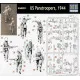 Master Box 3511 1/35 Us Paratroopers 1944 Figures Model Kit