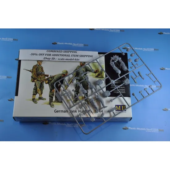 Master Box 3515 1/35 German Tank Hunters 1944 Plastic Model Kit
