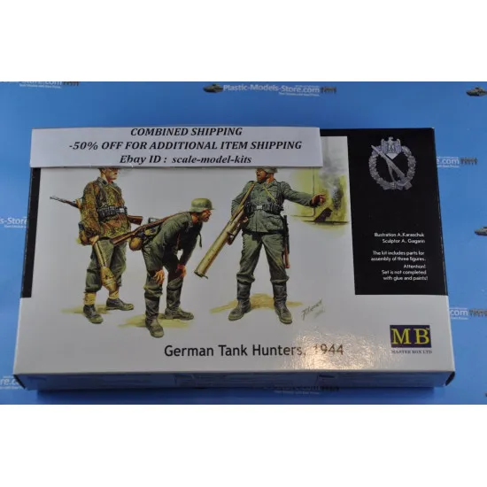 Master Box 3515 1/35 German Tank Hunters 1944 Plastic Model Kit