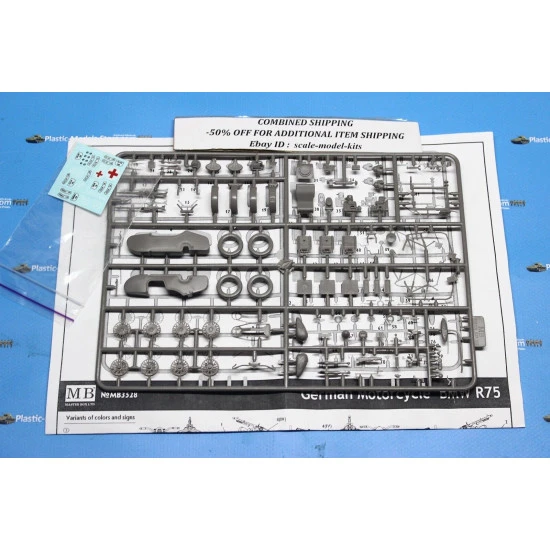 Master Box 3539 1/35 German Motorcyclists 1940 1943 Figures Model Kit
