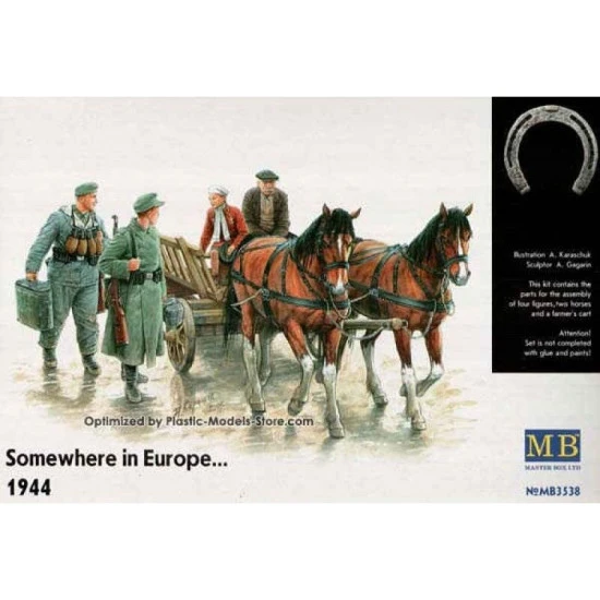 Master Box 3538 1/35 Somewhere In Europe 1944 Plastic Model