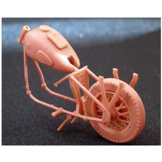 Master Box 3528 1/35 Wwii German Motorcycle Plastic Model