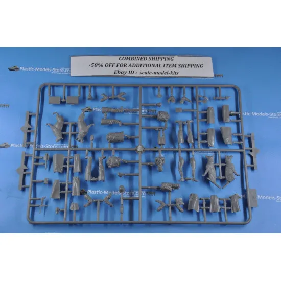 Master Box 3527 1/35 Wwii German Checkpoint Model Kit