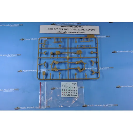 Master Box 3519 1/35 U.s. Machine Gunners Figures Kit