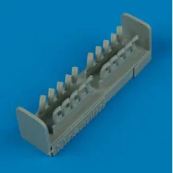 Quickboost 48306 1/48 Mosquito Exhaust For Tamiya Accessories Kit